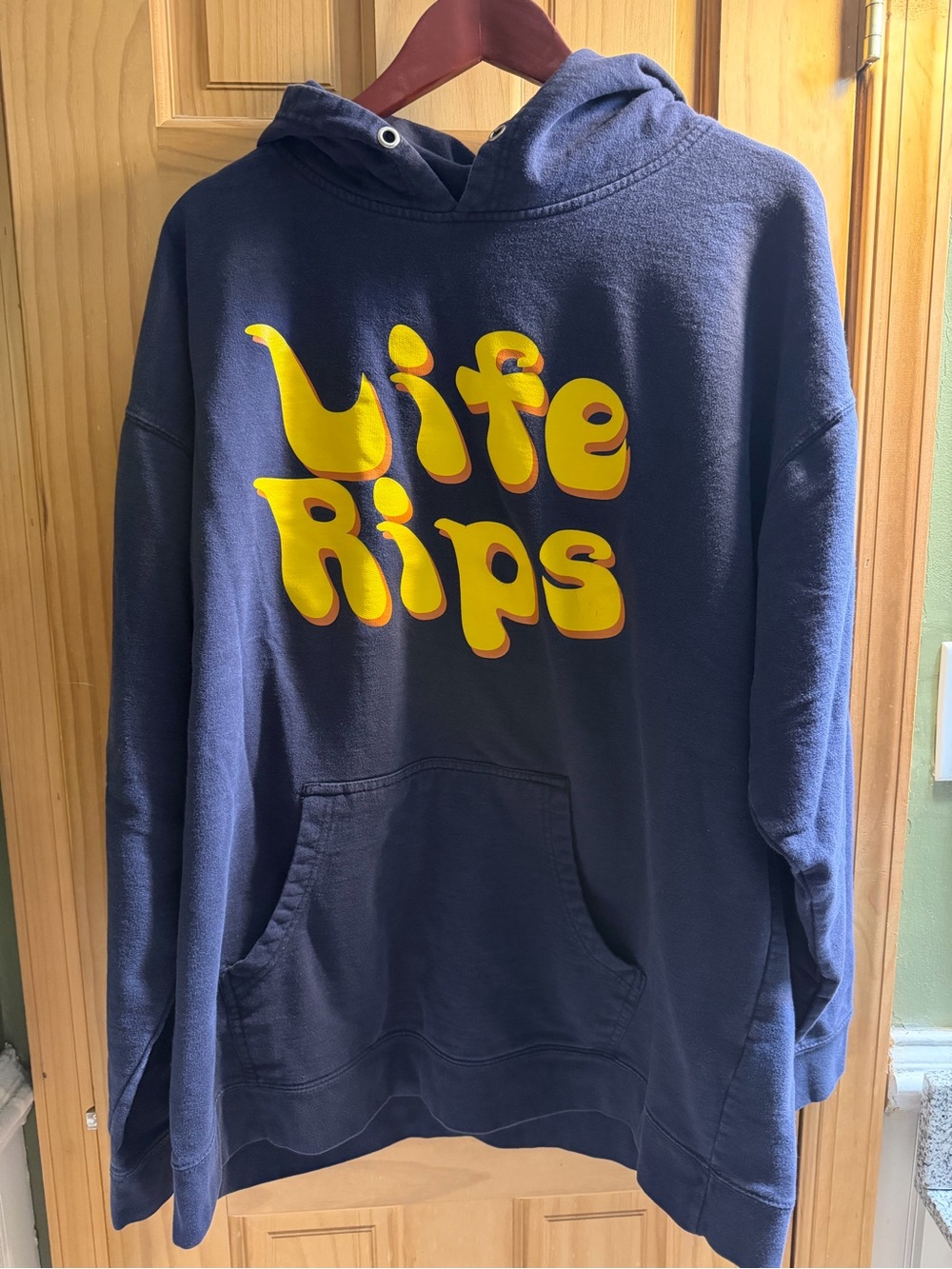 Life Rips Chris D’Elia Navy Hoodie
